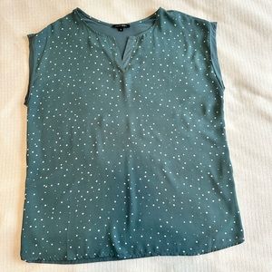 Papermoon mixed material blouse